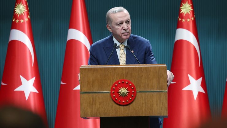 Erdoğan, kabine toplantısının ardından açıklama yapıyor