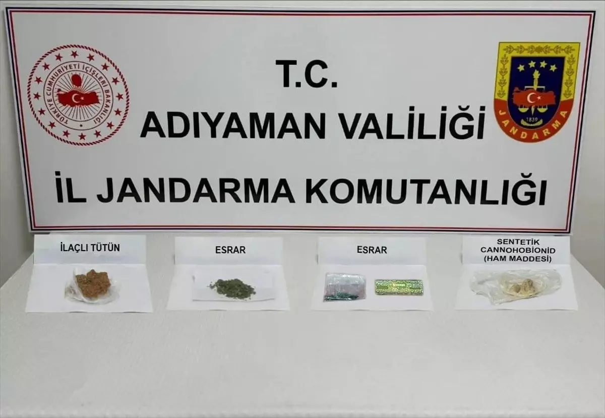 Adıyaman’da Uyuşturucu Operasyonu