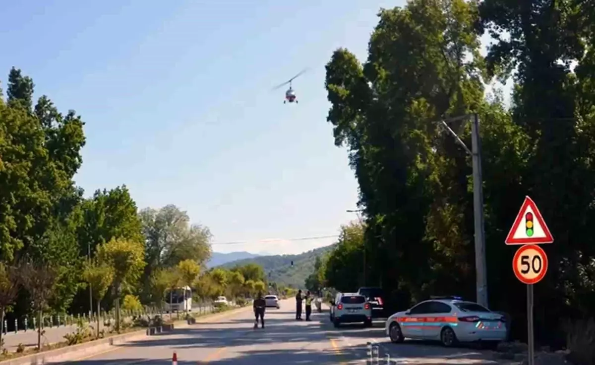 Muğla’da Havadan Trafik Denetimi