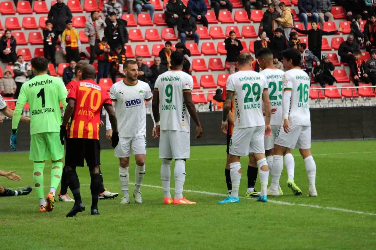 Kayserispor – Alanyaspor: Golsüz Eşitlik