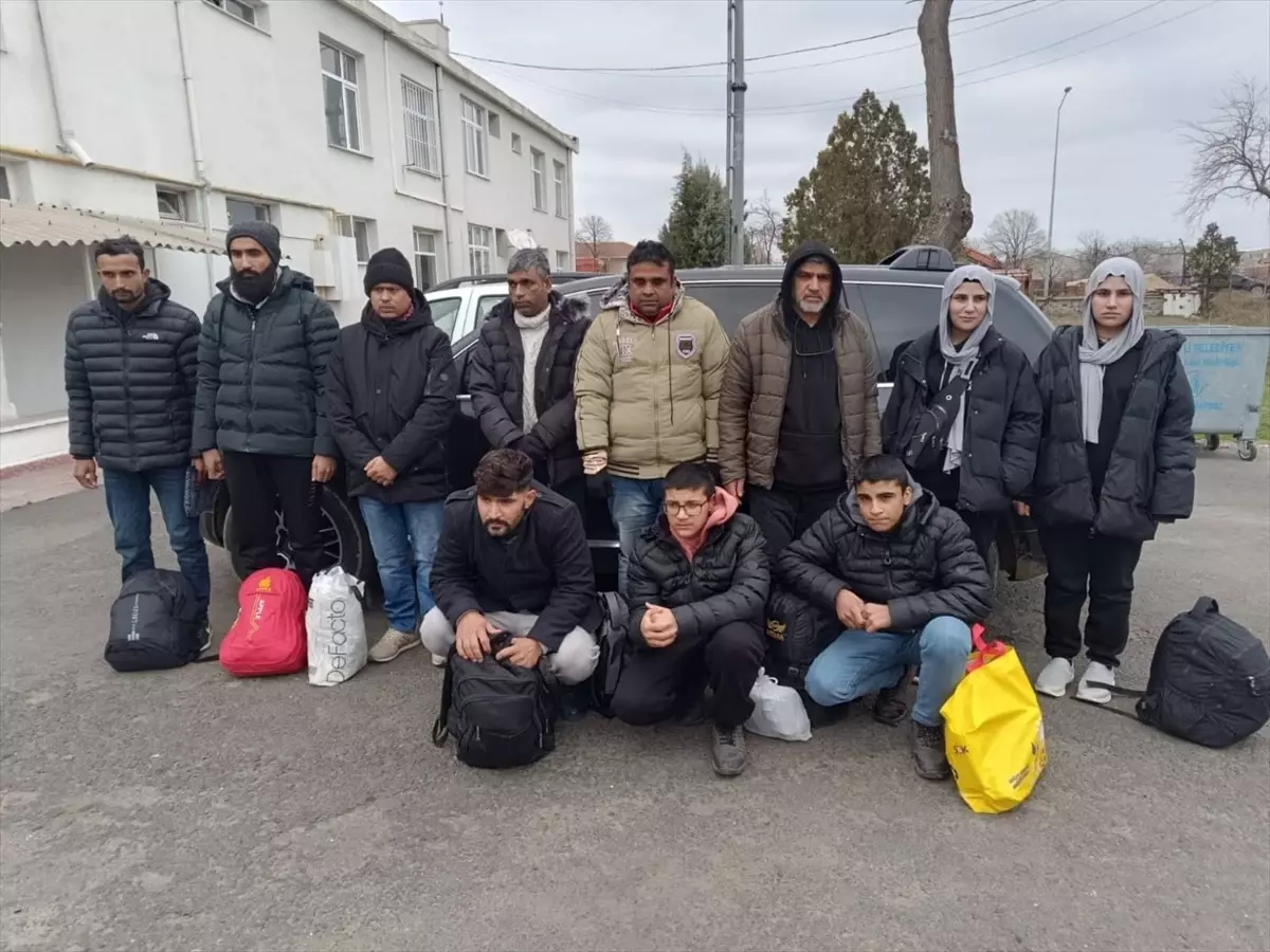 Tekirdağ’da Düzensiz Göçmen Operasyonu